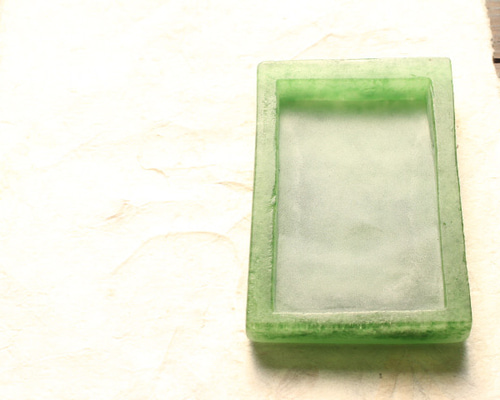 書道具　硯 Amazon | 大玄堂 書道 硯 高級本石 角上硯 天然石 玄昌石 習字