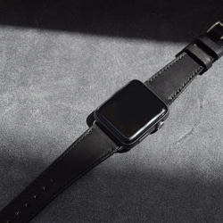 【送料無料】NO SIGN ーサイン レザーウォッチバンド AppleWatch用 (38mm 40mm 41mm) 2枚目の画像