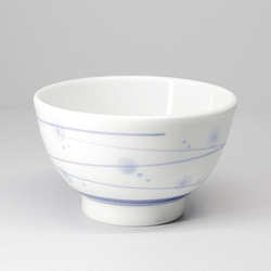 砥部焼 おしゃれ 「茶碗　小　(ほたる)」飯碗 和風 陶器 手作り 窯元 素器工房 suki-208 3枚目の画像