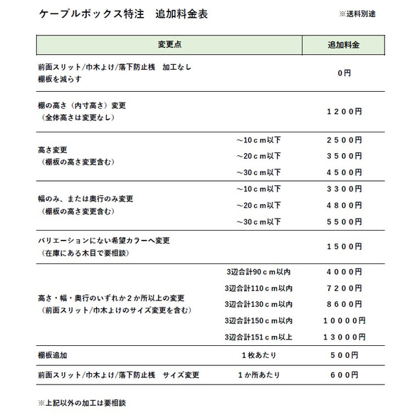 【専用ページ】特注ケーブルボックス ルーター収納 モデム収納　マットブラウン 6枚目の画像