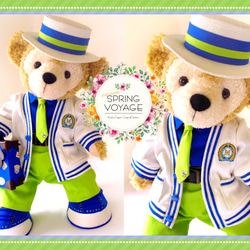 スプリングヴォヤッジ　ダッフィー＆シェリーメイ　トートバッグセット スプリングヴォヤッジ ダッフィー＆シェリーメイ トートバッグ