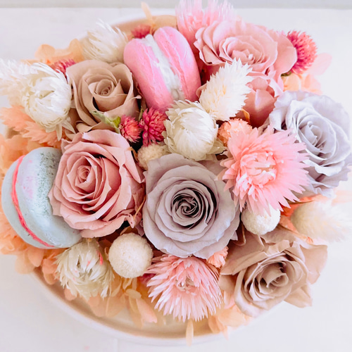 ❤️SALE❤️ガラスドームケーキスタンドアレンジ❤️ その他素材