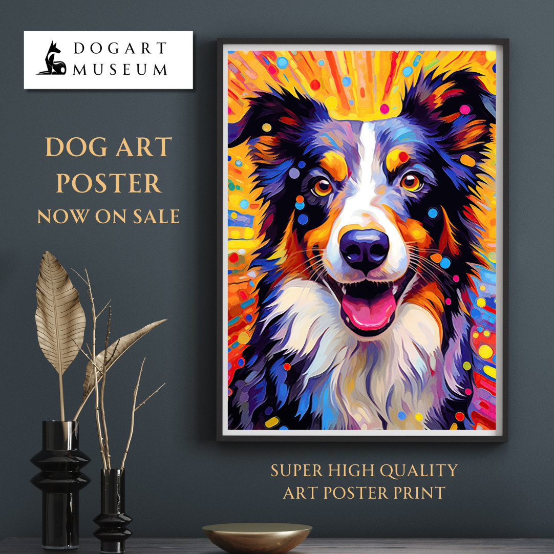 絵画は貴方の直感で。　インテリアとして　 油彩F4 ボーダーコリー　Puppy 絵画は貴方の直感で。 インテリアとして 油彩F4 ボーダーコリー