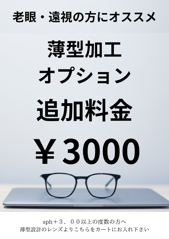 NIKON　遠近両用1.60薄型レンズ　LOHAS ７　キズ防止コート付 5枚目の画像