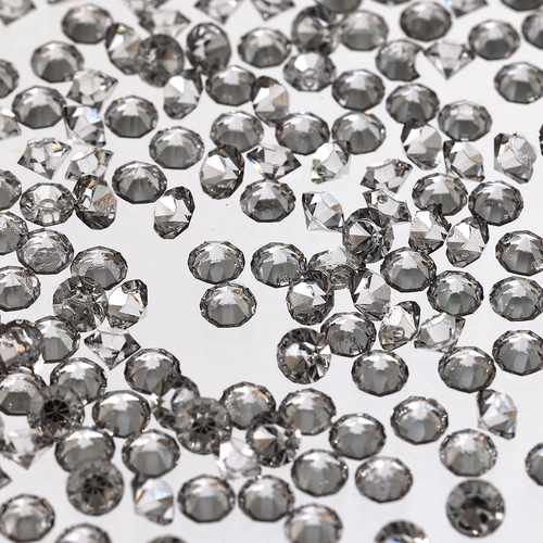 ラインストーン グレー 3mm Vカット 9000粒 ネイル レジン デコ