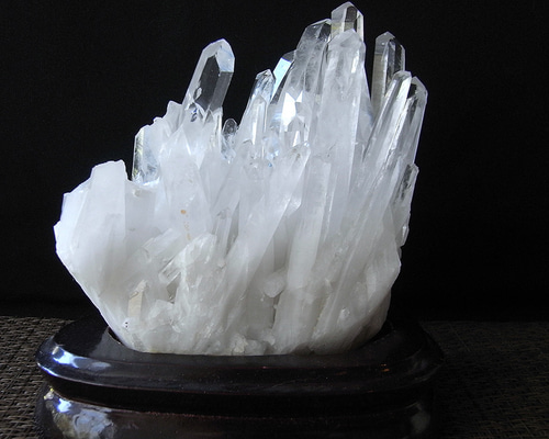 クリスタルクラスター 水晶クラスター41（台座付） 天然石 SWING-HEART 通販 17279665