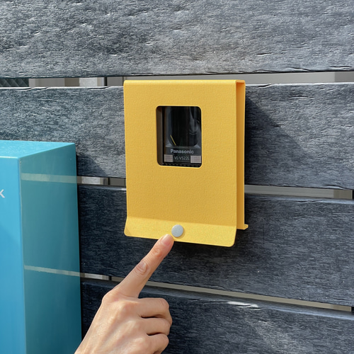 かぶせて簡単 着せ替えインターホンカバー「pusse」（プッセ） 表札