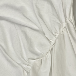 SALE 春 夏 プルオーバー アシンメトリ― 異素材切り替え Tシャツ レディース トップス 無地 ベルポニー 17枚目の画像