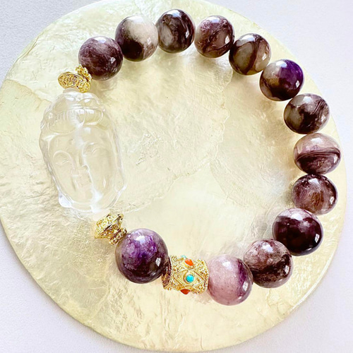 チャロアイトシリカ エンジェルシリカ ブレスレット 【公式通販】