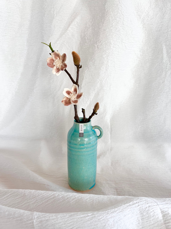 SALE】信楽焼 陶器の一輪挿し 一輪挿し・花瓶・花器 コトノハ #0008 