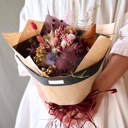 オーダーメイドbotanical bouquet   花束 スワッグ 4枚目の画像