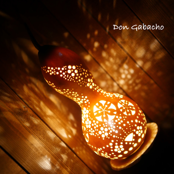 ひょうたんランプ ☆ 夜桜 スタンドライト・テーブルランプ Don