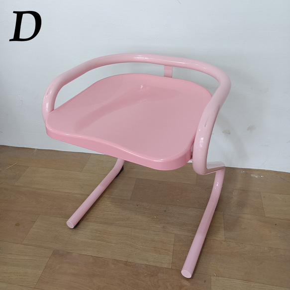 椅子 チェア かわいい 勉強椅子 シンプル モダン Z型 フィット 疲れにくい 滑り止め ホワイト 黒 ch-1458 5枚目の画像