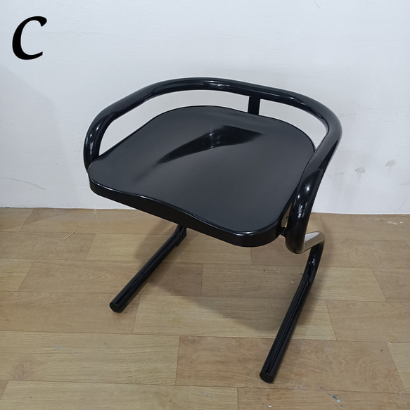 椅子 チェア かわいい 勉強椅子 シンプル モダン Z型 フィット 疲れにくい 滑り止め ホワイト 黒 ch-1458 4枚目の画像