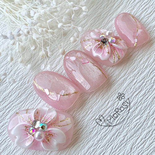 MOROSY244☆桜 春 花 マグネット ネイルチップ ネイル チップ