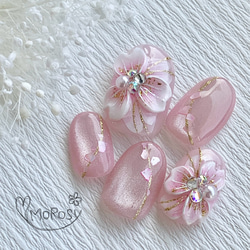 MOROSY244☆桜 春 花 マグネット ネイルチップ ネイル チップ