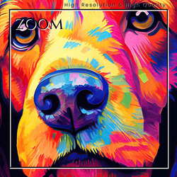 【Heavenly Life（天ノ国） - コッカースパニエル犬 No.5】アートポスター 犬の絵 犬の絵画 3枚目の画像