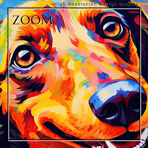 犬の絵画。珍品です。 Heavenly Life（天ノ国） - ダックスフンド犬 No.4】アート