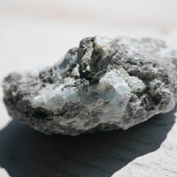 天然石ラリマー約36g約43×20mm(ドミニカ共和国産)母岩付き原石ラフロック鉱物鉱石[lar-240214-03] 20枚目の画像