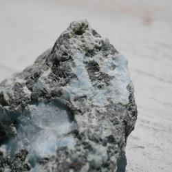 天然石ラリマー約36g約43×20mm(ドミニカ共和国産)母岩付き原石ラフロック鉱物鉱石[lar-240214-03] 19枚目の画像