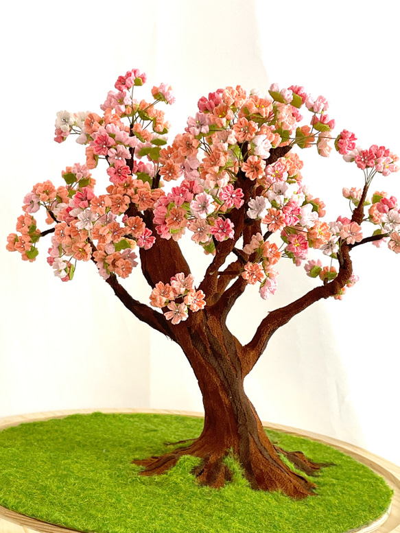 つまみ細工　桜の木 sakura 1枚目の画像