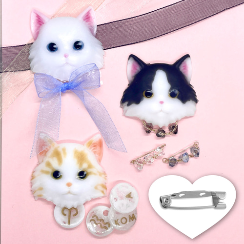 ぐでねこチャンとレトロな☆　ヘアクリップ　サバトラ ぐでねこチャンとレトロな☆ ヘアクリップ サバトラ ネコ 野外