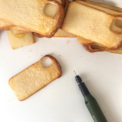 幸せのトースト　1ヶ月待ち　全機種対応スマホケース　イギリスパン 6枚目の画像
