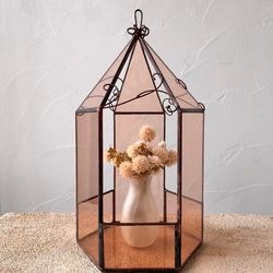 おひなさま ステンドグラス オブジェ ステンドグラスのおひなさま 立体・オブジェ あめのたま 通販