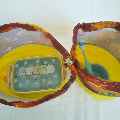 カピバラ ☆アルパカ お弁当袋 コップ袋 ハンドメイド ebb36c1bfb62a7dde25659f80b97d0