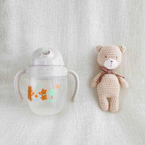 肌に優しいコットン100% あみぐるみ⚘くま あみぐるみ Linolit 通販