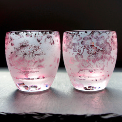 一本桜の猫物語お猪口 4枚目の画像