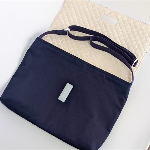 ☆リニューアル・即発送☆新幹線と電車のショルダータイプ絵本袋・図書