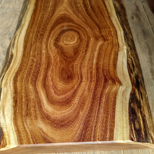 木製看板製作】 槐 28cm×50cm厚み4.6cm / 一枚板看板 表札・ネーム