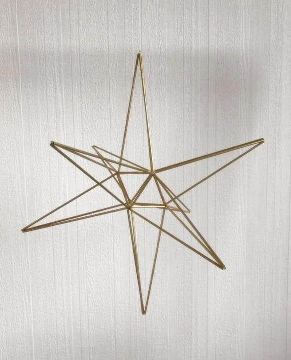 真鍮ヒンメリ　STAR 2.6 3枚目の画像