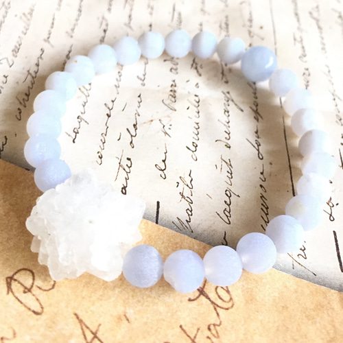 ドゥルージーオーロラクォーツブレスレット