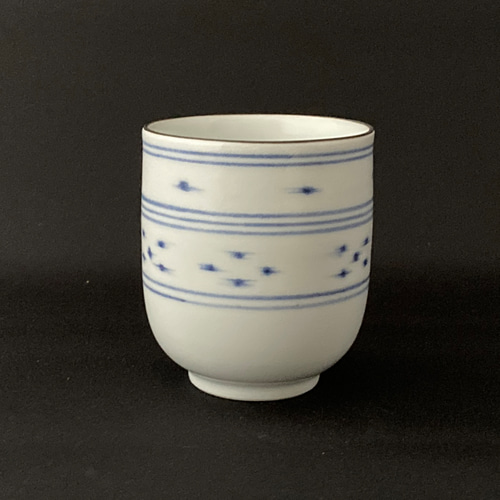 nobo様オーダー品】ミンサー柄の湯呑 湯呑み 双眸（そうぼう）soubou 