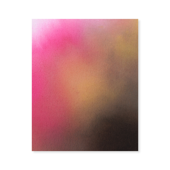 【鮮やかな梅の花】アート - ピンク 花モチーフ 抽象画（F-#7） 1枚目の画像