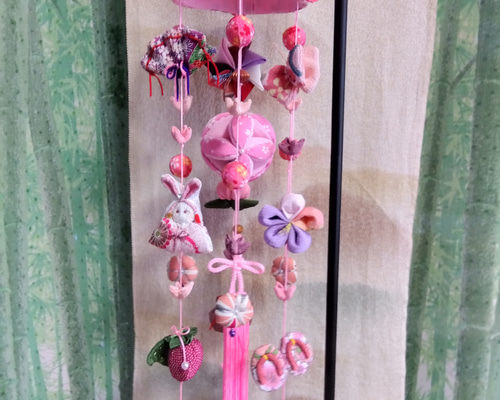 吊るし飾り 華 (飾り台付き) その他置物 和彩 通販 17282433｜Creema