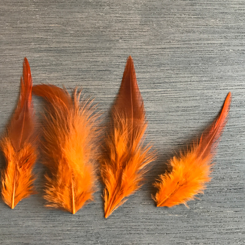 ❤️【W羽根 各色 10枚】❤️高品質 羽根 フェザー ハンドメイド 素材