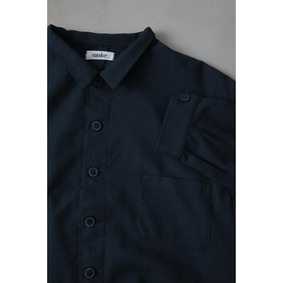 toto shirts / deep navy 8枚目の画像