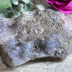 幸運の石✿*:・　パープルカルサイト　ラフストーン　原石　クラスター 11枚目の画像