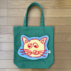 ★Nyan bag★ 我在帆布手提包裡加了一個可愛的貓地毯♪♪ 第3張的照片