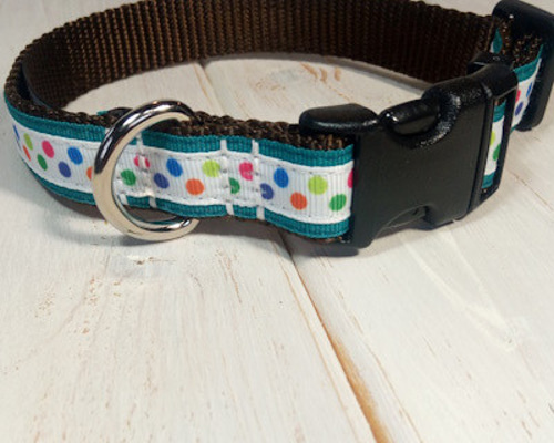 犬首輪 幅1.9㎝ Twinkle Dot リード・首輪 MontanaDog 通販 17284027