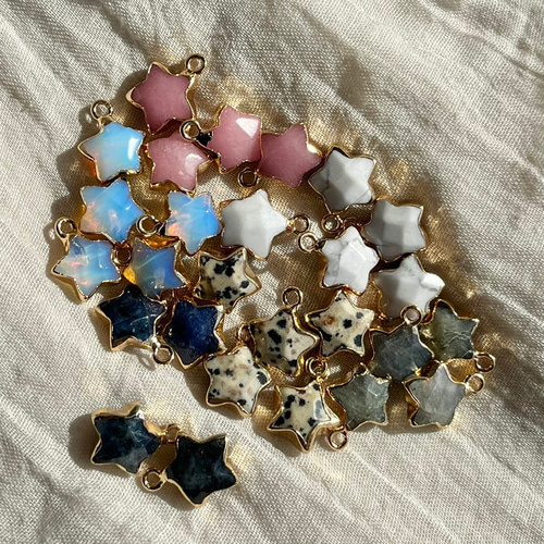 ラブラドライトのチャーム C-820 ホワイトラブラドライト ペンダント