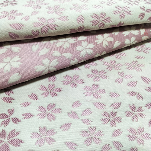 99歳白寿祝い東の桐生織『桜』ちゃんちゃんこ2点セット 着物 CHIZUyou+