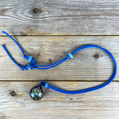 Fume Dot Glass Implosion ボロシリケイトガラスペンダント