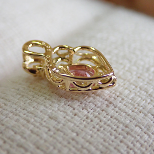 パパラチアサファイア鑑別書付！ キュート＆エレガント