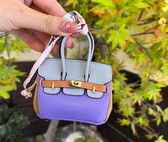 【Mini Bag】BJD Brikin カラフルミニバッグチャーム、イヤホンケース、リップケース、キーホルダー、香水 9枚目の画像