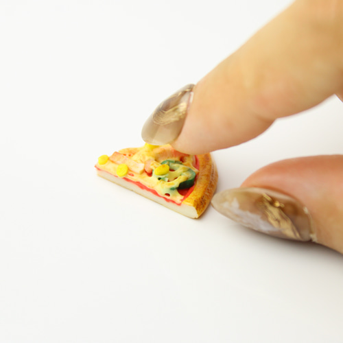 こだわりの ピザ （ ピアス/イヤリング/チャーム/キーホルダー