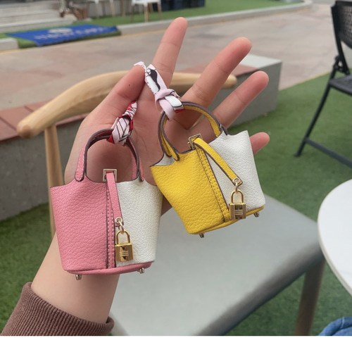 Mini Bag】BJD パッチワークピコタン・ロック イヤホーンバッグ